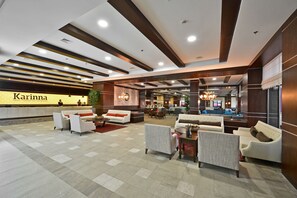 Sitzecke in der Lobby