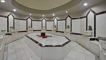 Sauna, Türkisches Bad/Hamam, Körperbehandlungen, 5 Behandlungsräume