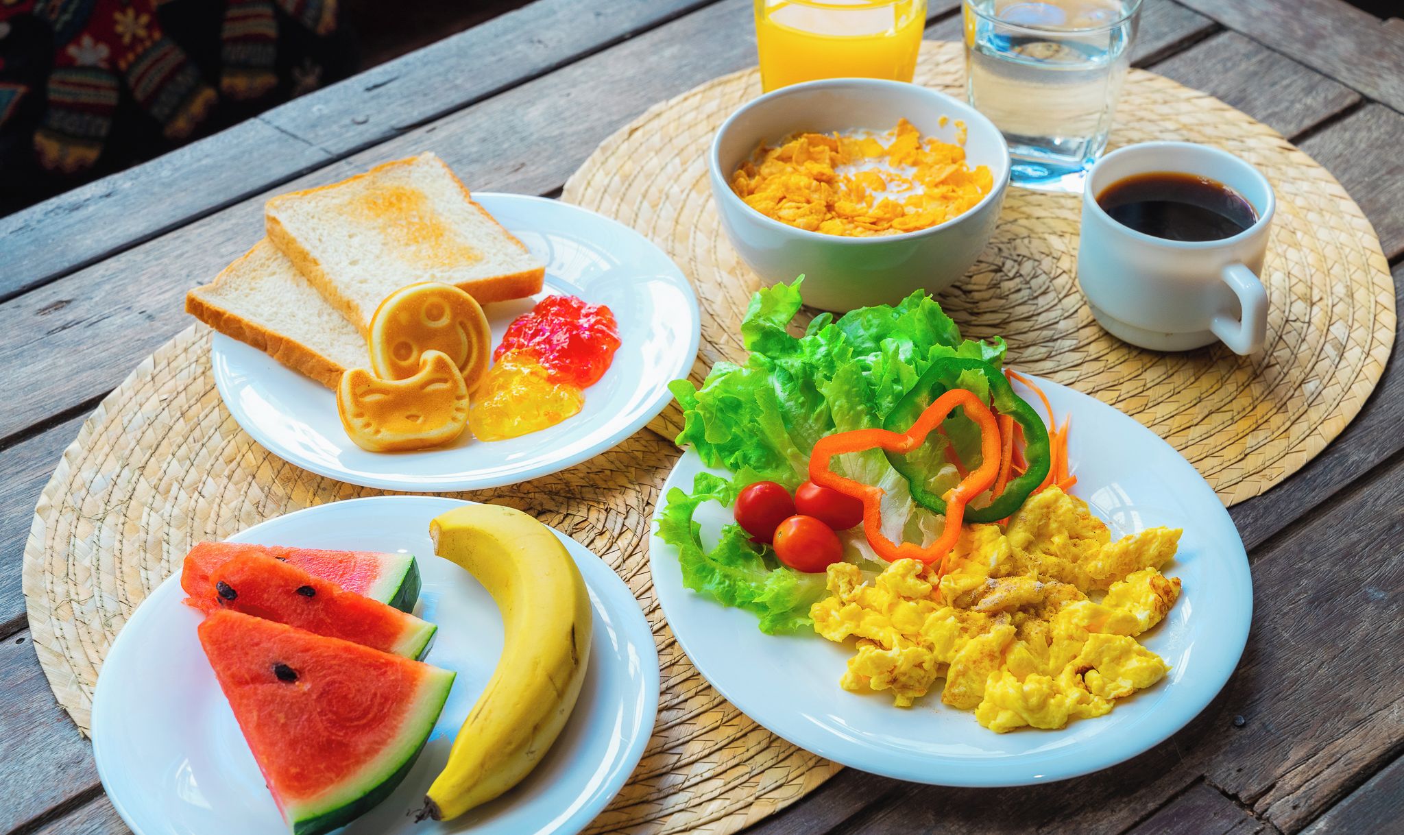 Breakfast buffet