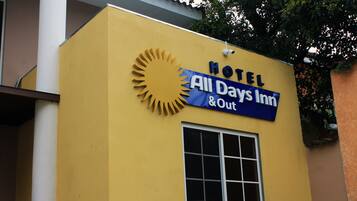 Fassade der Unterkunft