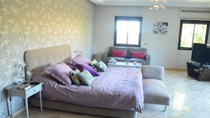 4 habitaciones y ropa de cama de alta calidad 