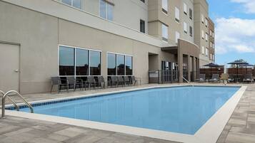 Seasonal outdoor pool