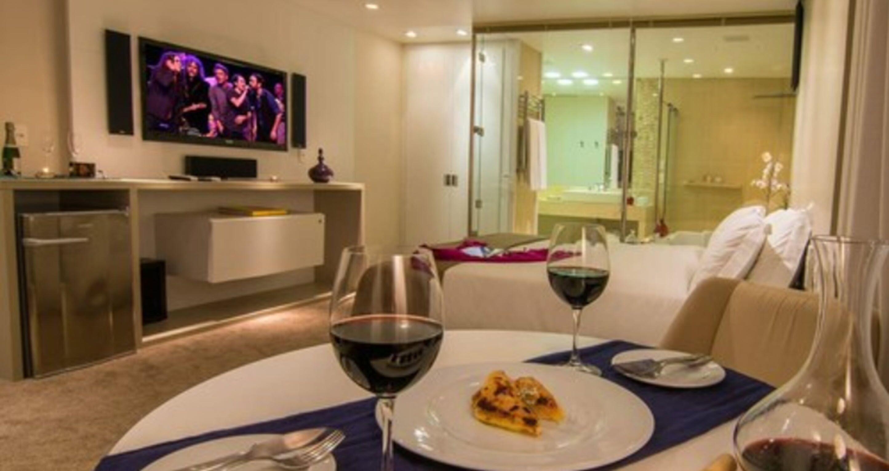 Serviço de quarto: opções para refeição