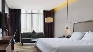 1 habitación y ropa de cama de alta calidad