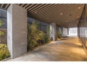 Entrada de la propiedad