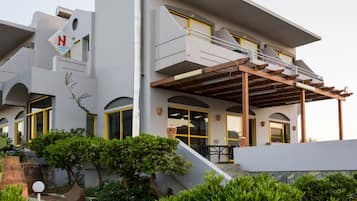 Fassade der Unterkunft