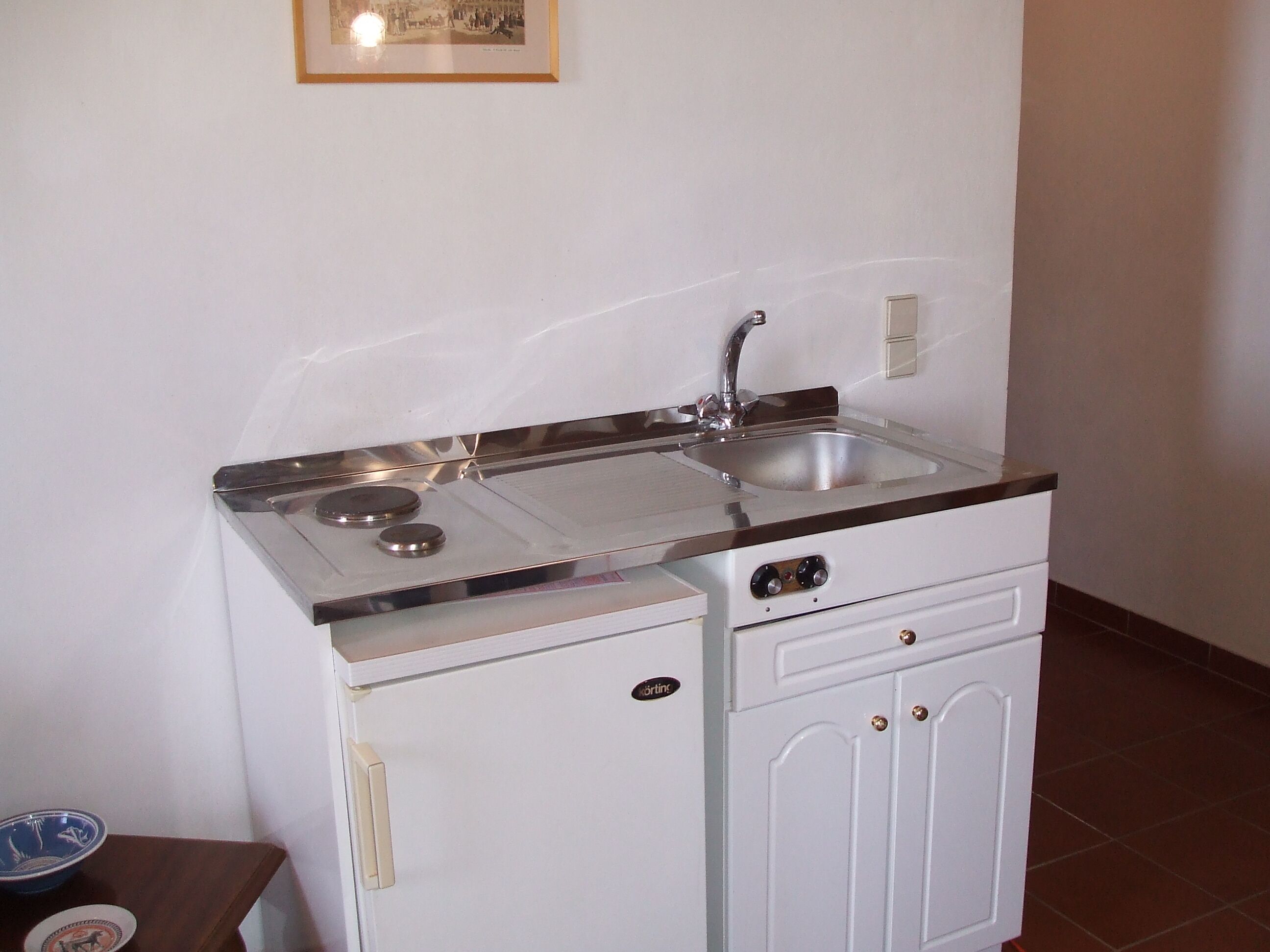 traditional duplex, sea view | private kitchen | fridge, stovetop, electric kettle, toaster oven