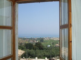 Appartamento Tradizionale, vista mare | Vista dalla camera