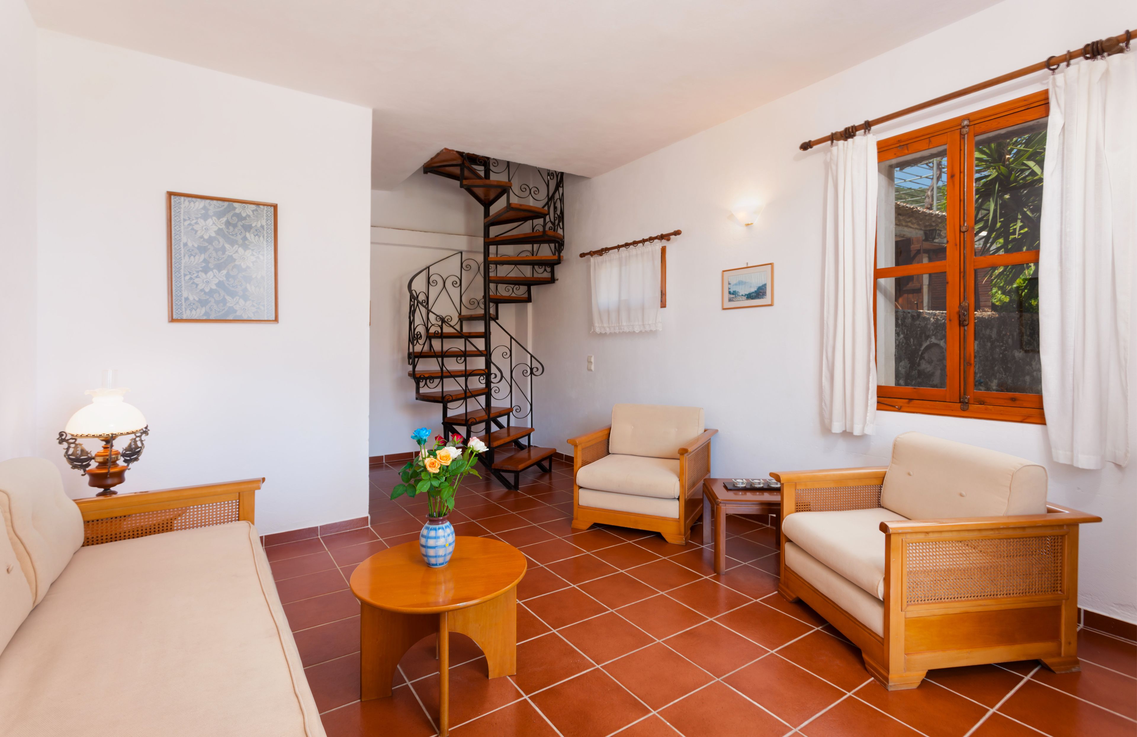 deluxe duplex | living area