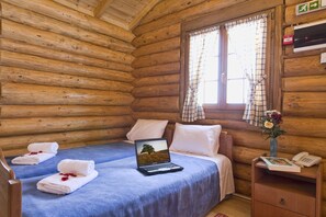 1 bedroom, desk, soundproofing, iron/ironing board - Sfendamos Wood Village (Naousa)