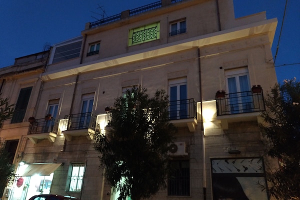 Front of property – evening/night