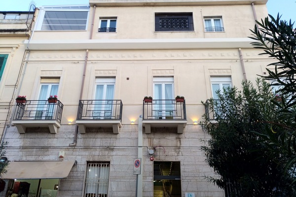 Facciata della struttura