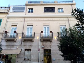 Façana frontal de l'allotjament