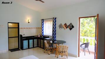 AC Twin Room with Balcony Upper Floor | In-room safe, desk, laptop workspace, free WiFi