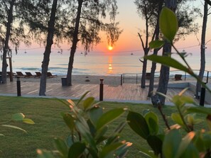 Overnatningsstedets facade