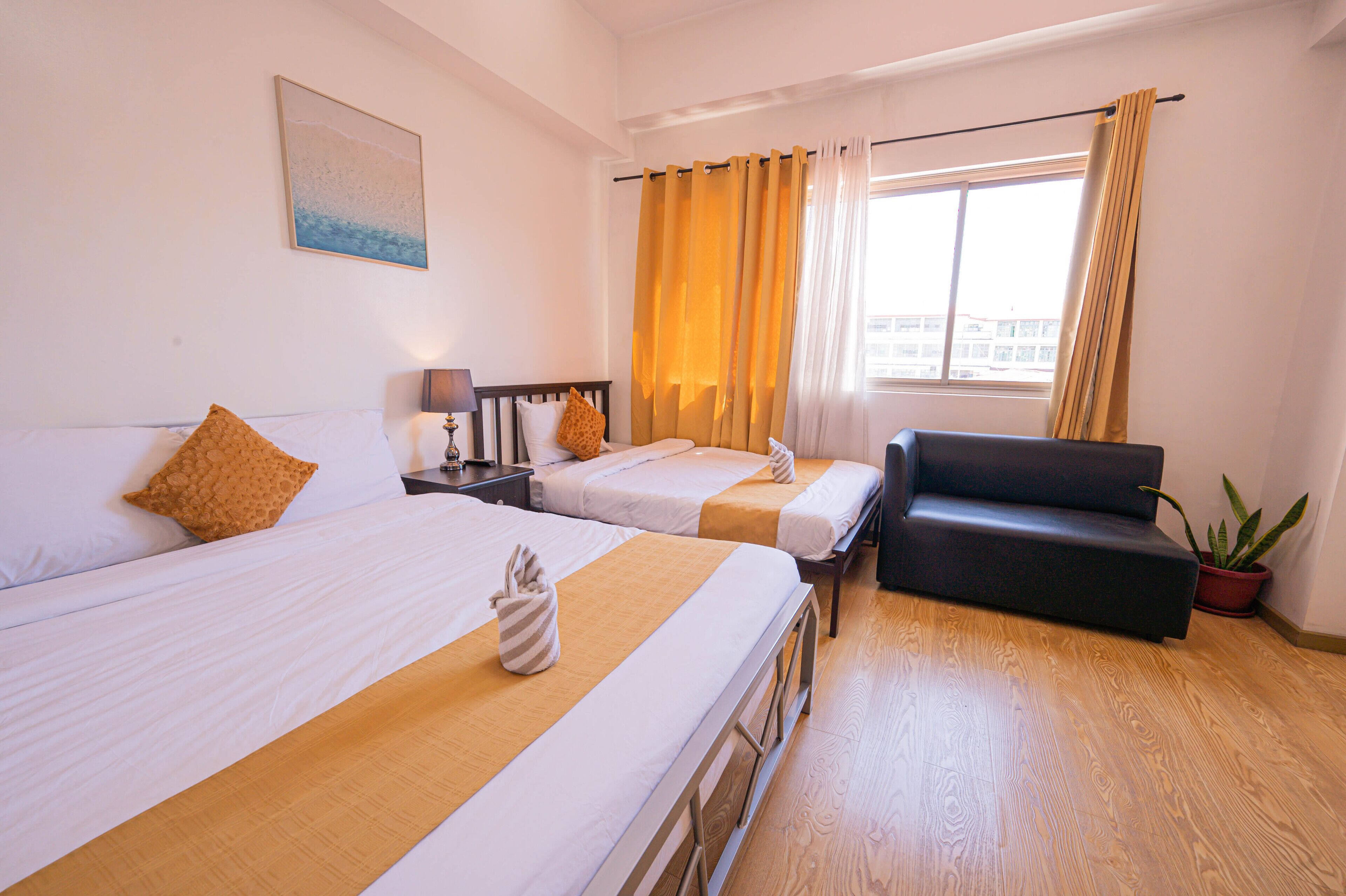 Free WiFi, bed sheets, wheelchair access