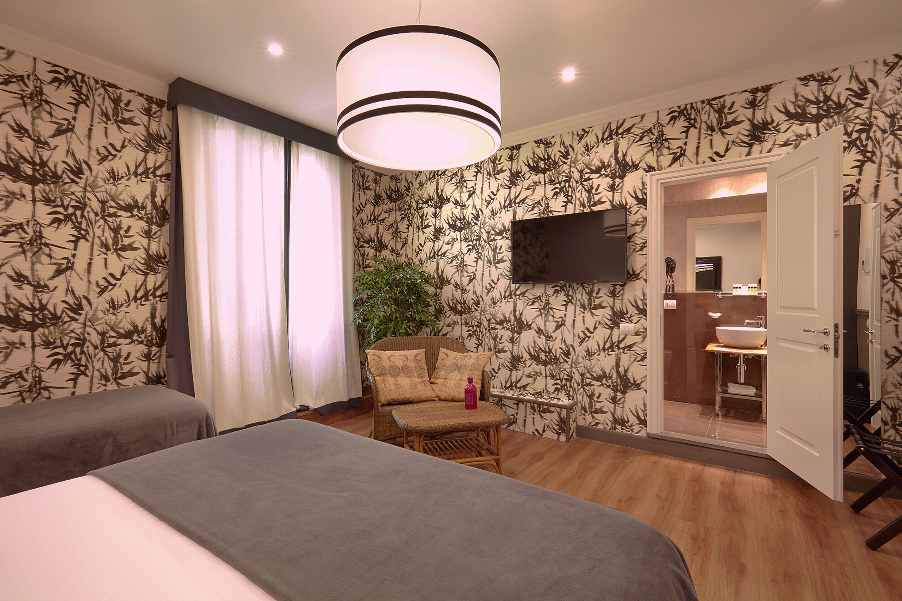 comfort triple room, allergy friendly (stair access only) | premium bedding, down duvets, memory-foam beds, minibar