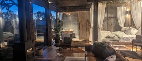 Studio luxueux | 1 chambre, literie de qualité, décor unique, ameublement unique