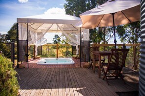 Cottage Luxe, vue vallée | Terrasse/Patio