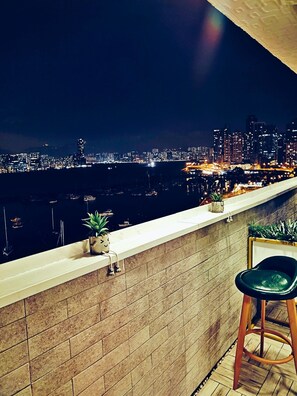 Premium Seaview Double Room with Balcony | Iron/ironing board, free WiFi
