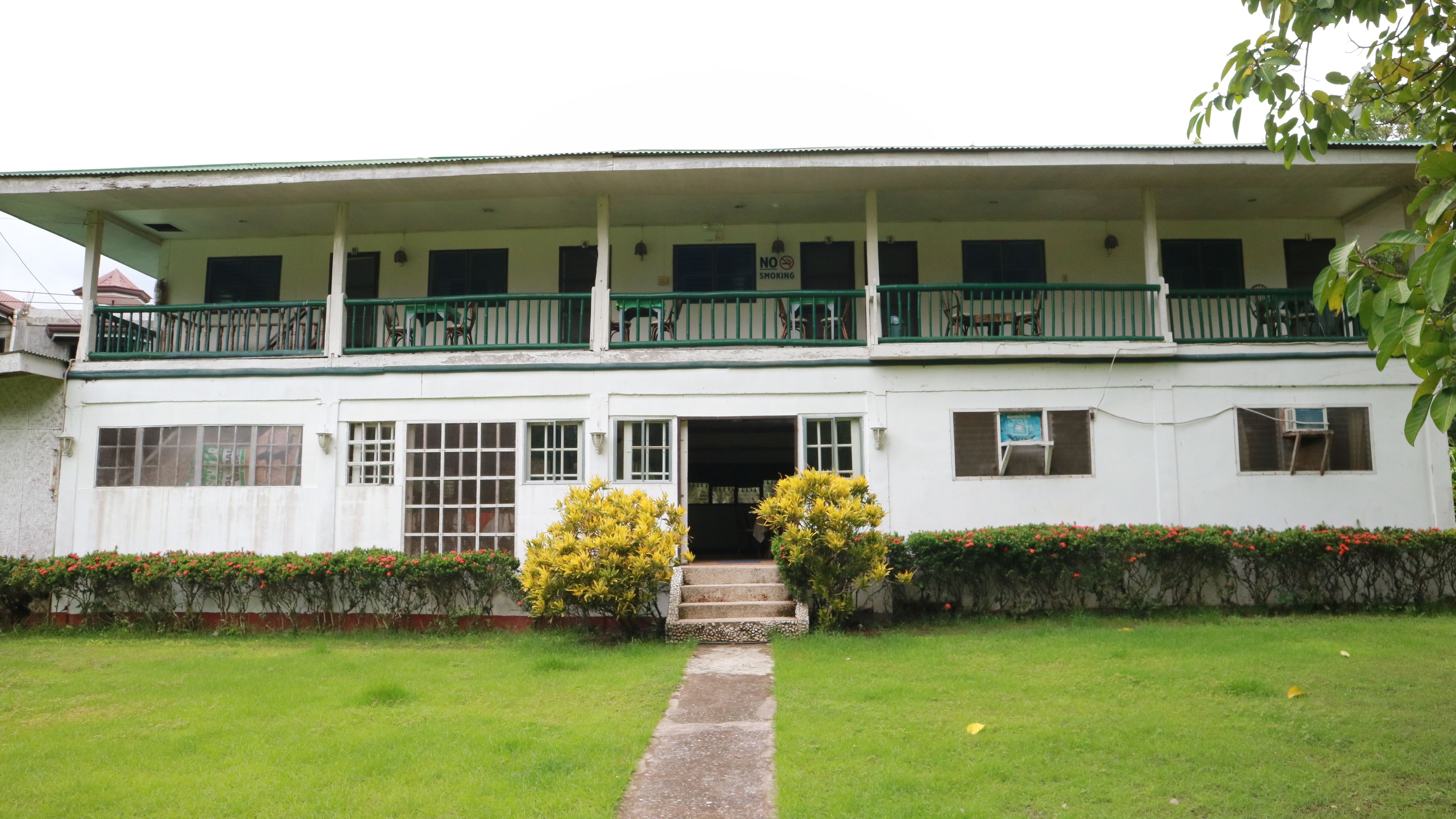 Façade de l’hébergement