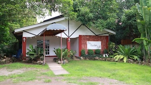 A building with a sign reading "The Function Hall". - Cabua-an Beach Resort - Hostel (Mambajao)