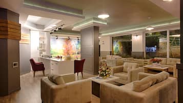 Sala de estar en el lobby