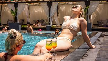 Seasonal outdoor pool