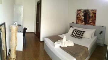 In-room safe, desk, cots/infant beds, free WiFi