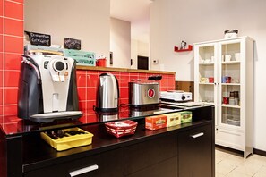 Café da manhã com buffet grátis