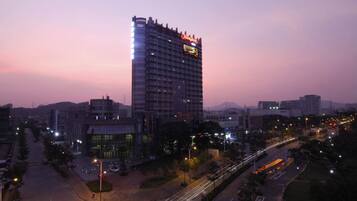 Front of property – evening/night