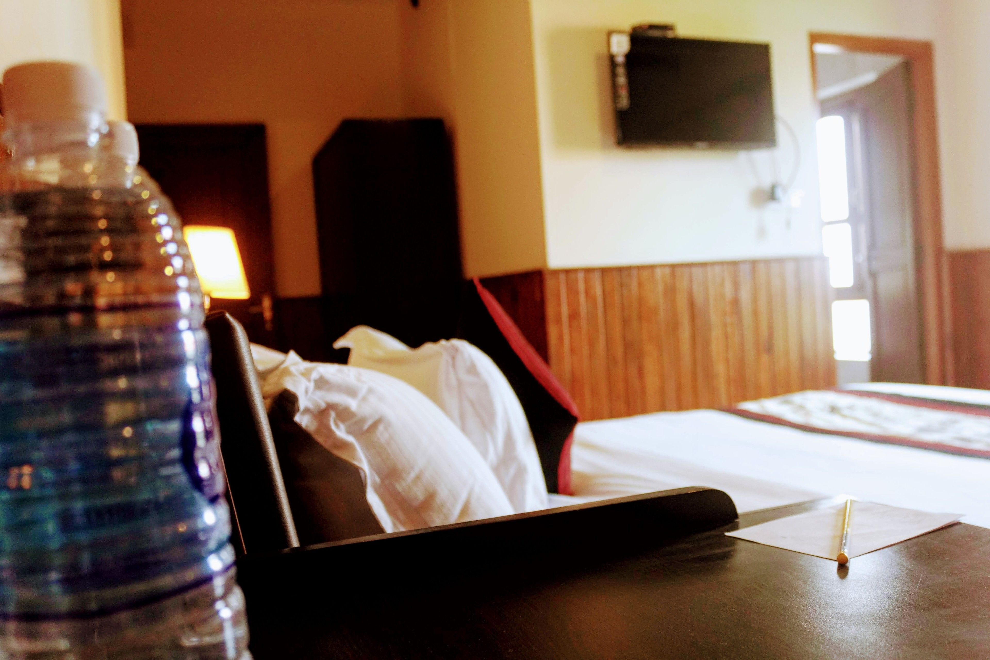 deluxe double room | frette italian sheets, premium bedding, desk, blackout curtains