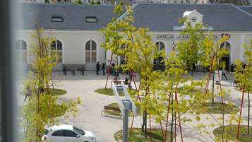 Pemandangan dari properti