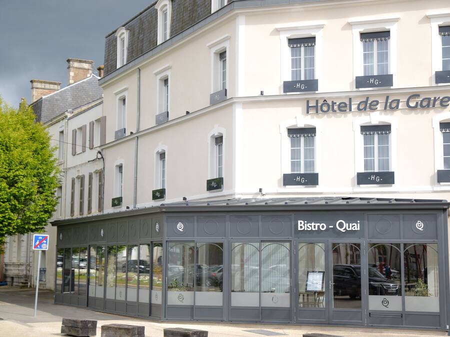 Voorkant van accommodatie