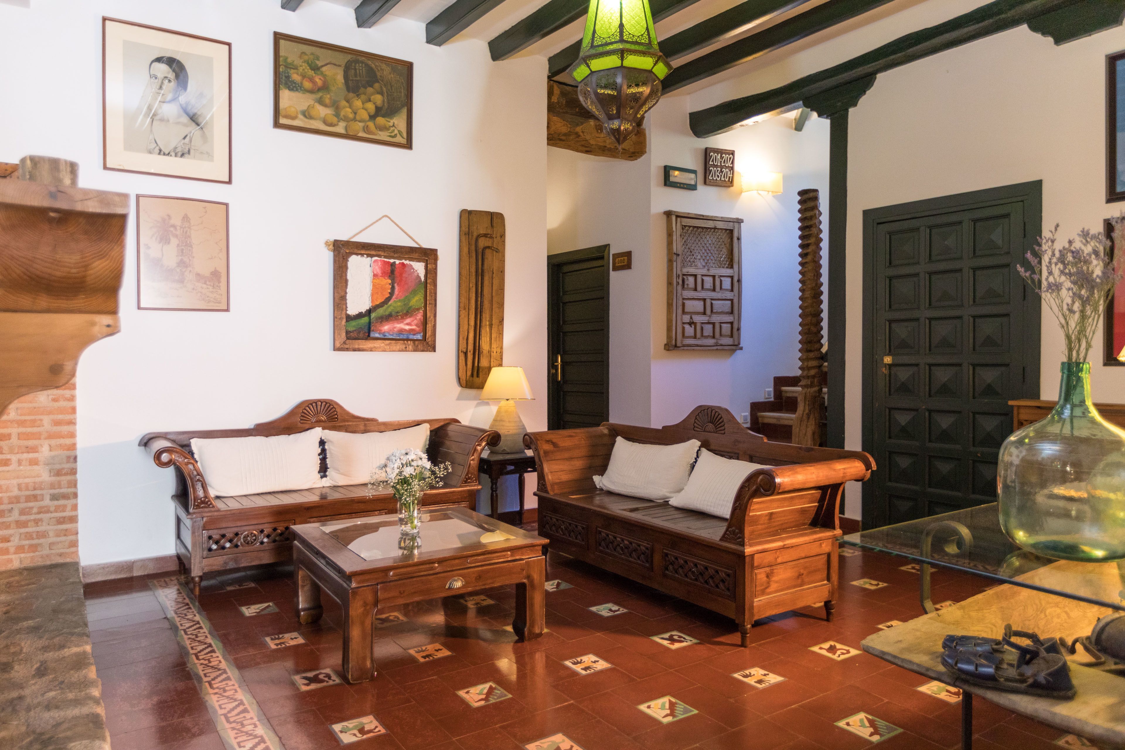 Detalle del interior