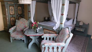 Hochwertige Bettwaren, Minibar, kostenlose Babybetten, kostenloses WLAN