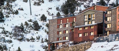 Façade de l’hébergement