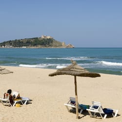 Private beach, free beach cabanas, beach umbrellas, beach towels