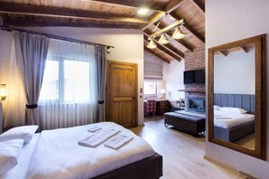 Suite Room | Materassi Select Comfort, minibar, ferro/asse da stiro, Wi-Fi gratuito