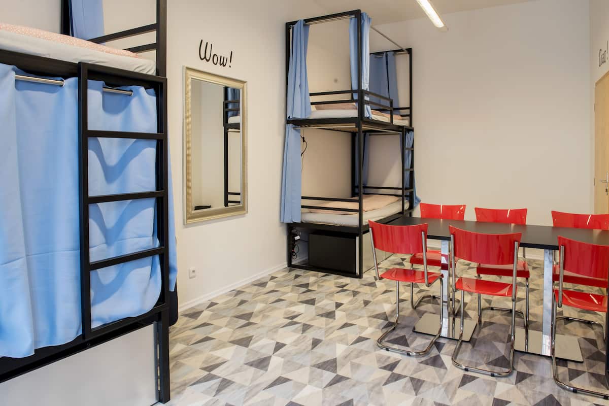 Single Bed in 6-Bed Shared Dormitory, Mixed Dorm (Room No. 31) | Cofres nos quartos, camas extras/dobráveis (sobretaxa)