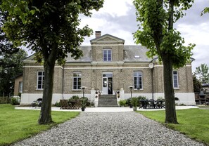 Overnatningsstedets facade