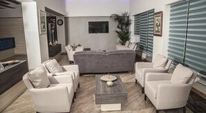 Sala de estar en el lobby