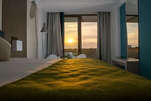 Double Room, Balcony, Lakeside | Minibar, in-room safe, soundproofing, iron/ironing board