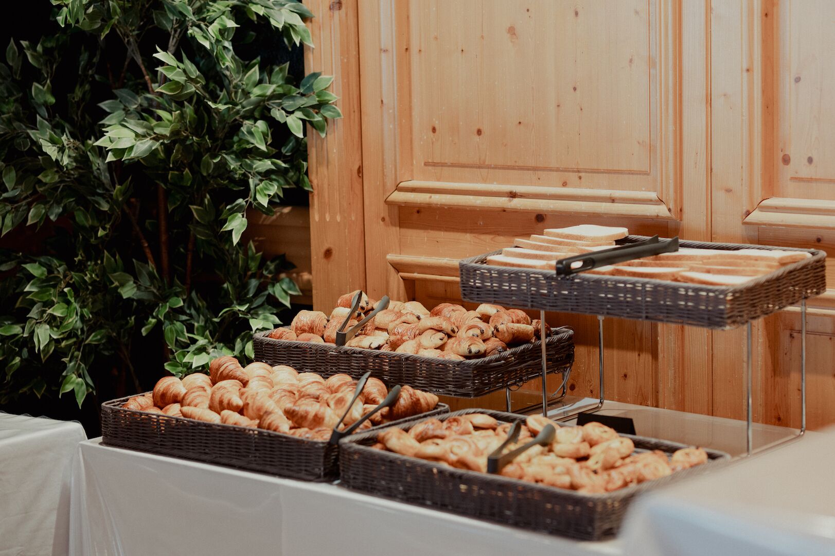 Desayuno estilo bufé