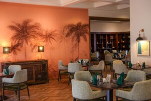 Breakfast, lunch, dinner served; local and international cuisine 