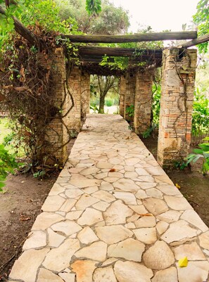 Property grounds - Mountains of the Moon Hotel (Fort Portal)