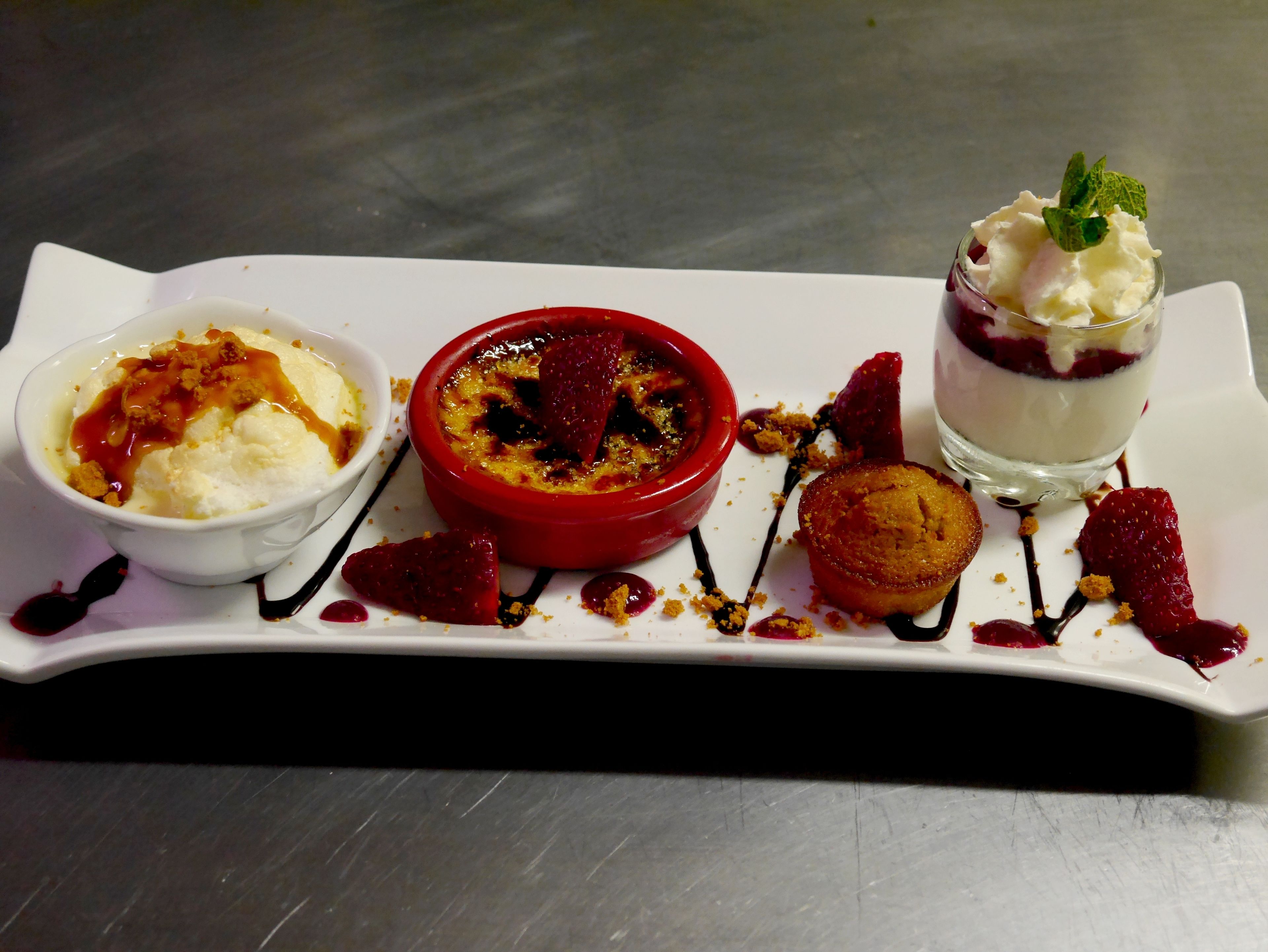 lunch and dinner served