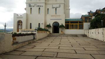 Entrada de la propiedad