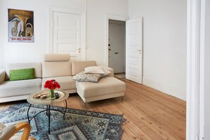 Apartment, 2 Bedrooms | Living room - Big & Charming apartment in City Center (Copenhagen)