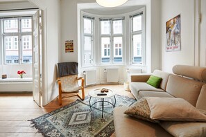 Apartment, 2 Bedrooms | Living room - Big & Charming apartment in City Center (Copenhagen)